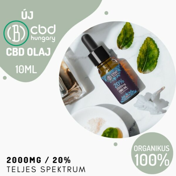 CBD HUNGARY 20% Full Spectrum CBD oil (10ml-2000mg) CBD Hungary