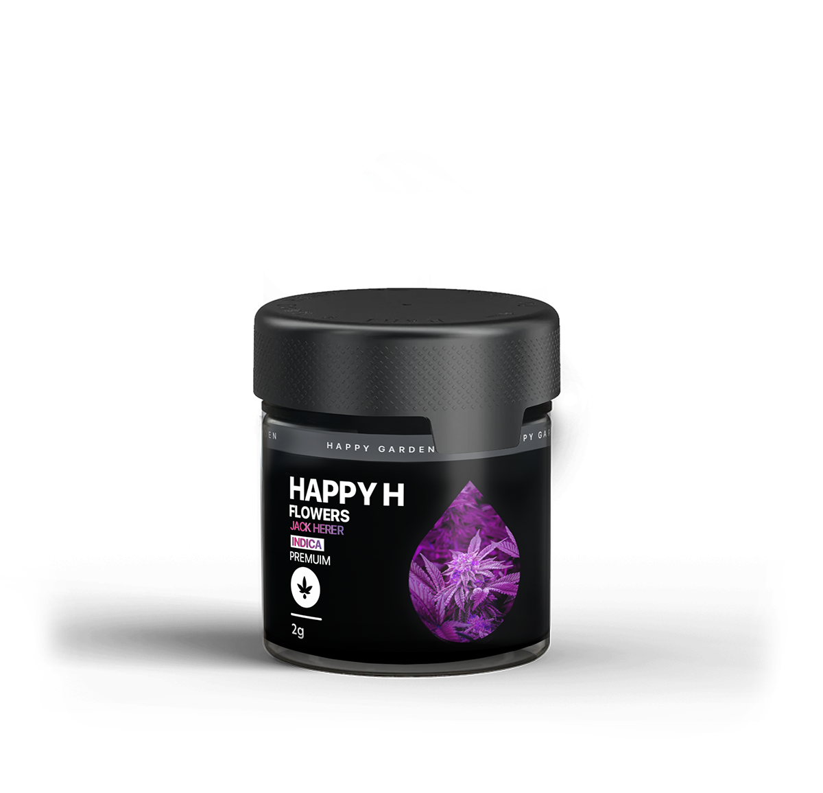 Happy H – Jack Herer | Premium CBDX Flower – Indica Premium 2 gr