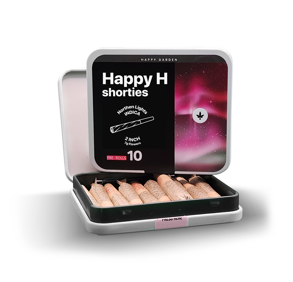 Happy H Shorties – Northern Lights | CBDX Enriched Pre-Rolls – 10db